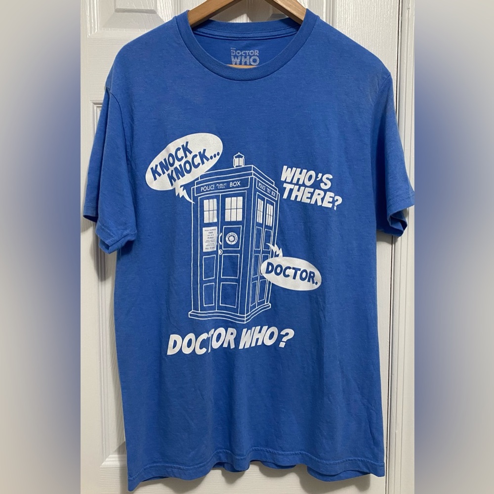 Dr Who Blue T-Shirt